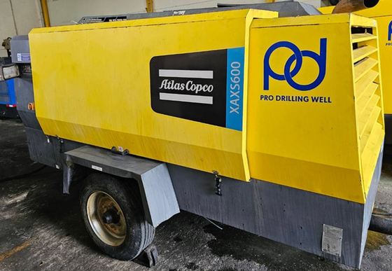 XAXS 600 Przenośny sprężarka 17 bar 6 cylindry Trwałe do zastosowań przemysłowych