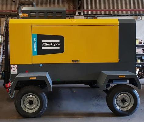 Przenośny sprężarka XAHS750 - 21 M3/min FAD, 6 cylindrów
