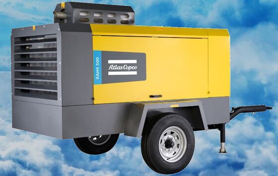 Rozładowanie 1200 obrotów na minutę Przenośny sprężarka XAHS500 Sprężarka powietrza o dużej pojemności nadająca się do środowisk przemysłowych i budowlanych