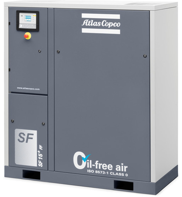 Sf Sf+ Vortex Oil Free Atlas Screw Air Compressor dla uczelni