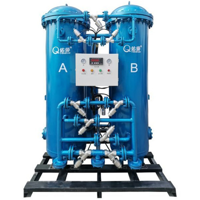 Dwuwieżowy generator azotu o czystości 98%, 6 bar Osuszacz powietrza chłodniczego
