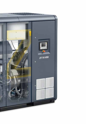 ZT18-55VSD Wolny od oleju śrubkowy kompresor powietrza Atlas Chłodzenie powietrza 50~60Hz 10,5m3/min