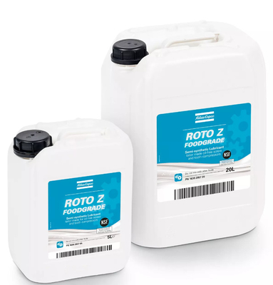 Smarownik klasy spożywczej do Roto Syntetyczny olejek wtryskiwany Rotary Atlas Screw Air Compressor