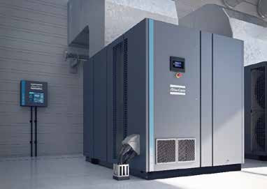 Inteligentna technologia wtryskowa w celu oszczędności energii GA90+-315+(VSD+),GA200-250HYBRID+ Atlas Screw Air Compressor