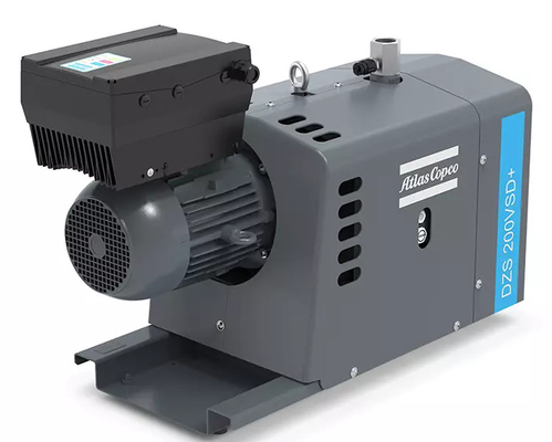 Modernizacja na suche pompy próżniowe Atlas Copco DZS VSD+ dla mniejszego zużycia energii