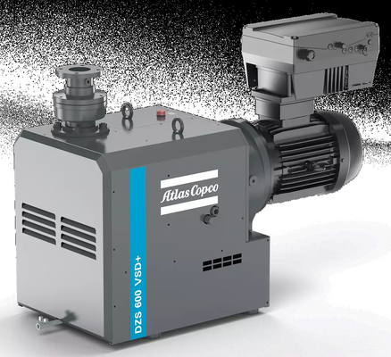 Modernizacja na suche pompy próżniowe Atlas Copco DZS VSD+ dla mniejszego zużycia energii
