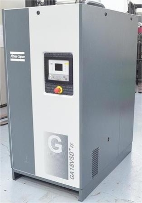 Wstrzykiwacz obrotowy Atlas Wariacyjna prędkość napędowa Atlas VSD Plus Z Stopem Aluminiowym GA18VSD+
