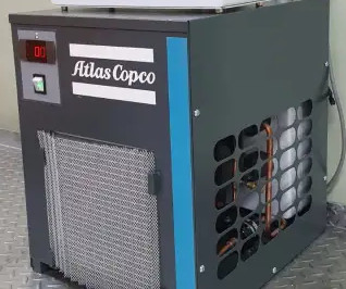 Czyste powietrze dla bezpiecznej produkcji Atlas chłodzi suszarki sprężonego powietrza