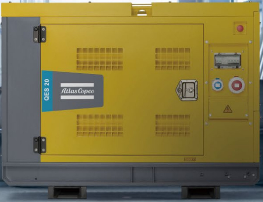 Generator energii elektrycznej z częstotliwością 50 Hz i elektrycznym starterem