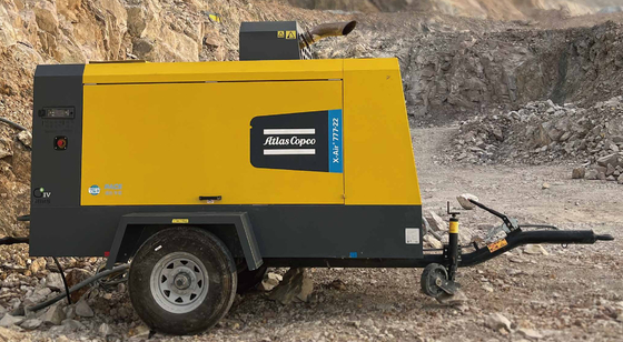 X-AIR+ 777-22 Przenośny sprężarka elektryczna wykonana bez wysiłku z automatycznym wyłączeniem