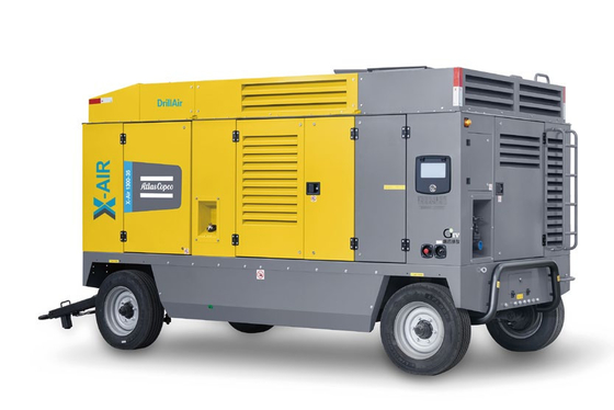 Żółty przenośny sprężarka z automatycznym wyłączeniem Tak X-AIR 1300-35