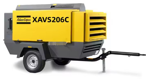 Przemysłowy przenośny sprężarka XAVS206C z automatycznym wyłączeniem i 12,5 M3/min FAD