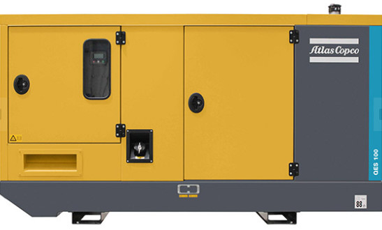 70 DB Poziom hałasu Generator energii elektrycznej QES100 2920*1120*1650 mm dla stabilnej i stałej mocy