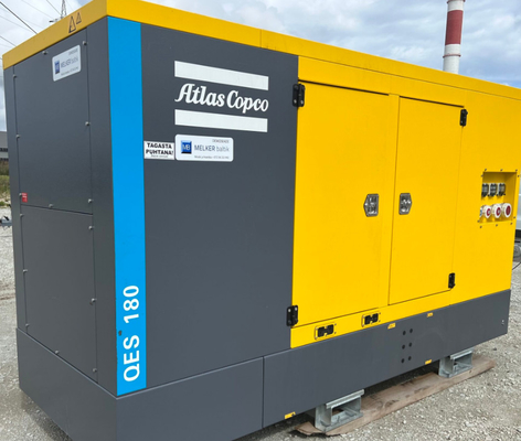 Generator mocy o częstotliwości 50 Hz QES180 zasilany paliwem silnika wysokoprężnego i metodą uruchamiania elektrycznego / odwrotu