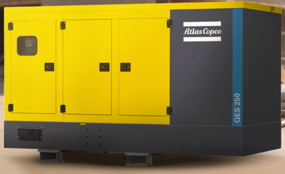 Elektryczny generator mocy QES250 z silnikiem wysokoprężnym 73DB