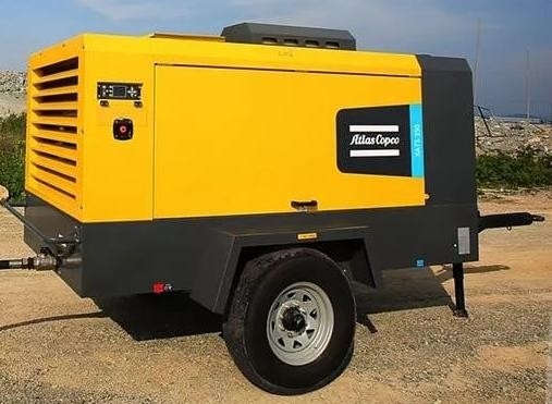 Elektryczny przenośny sprężarz XATS350 z silnikiem Cummins Ultimate Compressed Air Solution