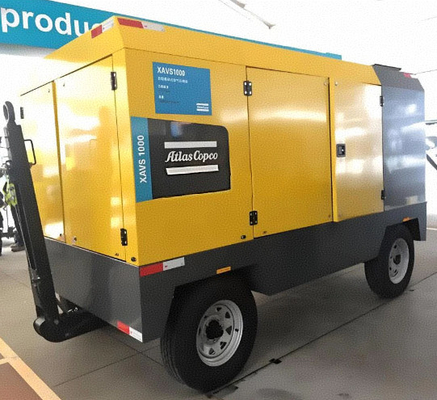 Przenośny sprężarz Atlas Copco XAVS1000 wysokiego ciśnienia i niskiego kosztu dla potrzeb na miejscu