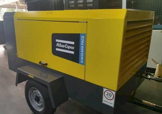 Przenośny kompresor XAHS400 PACE z silnikiem Cummins 5-12 bar