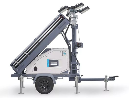 HiLight MS5 Elektryczna wieża świetlna o wymiarach wysyłki 2,29 X 1,12 X 2,68 M i 4 X 150 Wattów