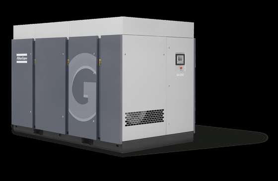 160kw 50hz Wtryskiwane w oleje kompresor powietrza z śrubą Atlas Ga+ serii Ga160+