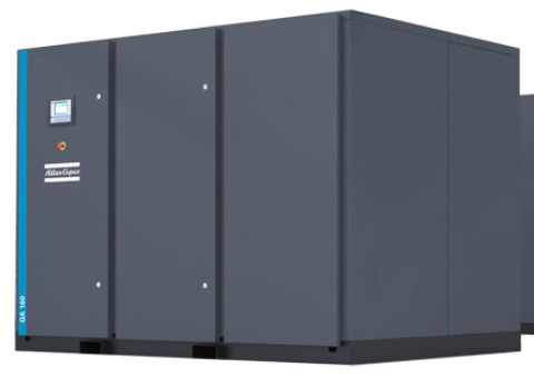 Ga220+ Wstrzykiwacz oleju obrotowy Atlas śrubkowy sprężarka powietrza 50hz 220kw