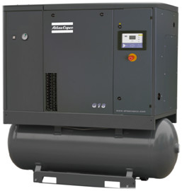 Kompaktowy G18 Wstrzykiwacz powietrza z wtryskaniem oleju Atlas 18kw ekonomiczny