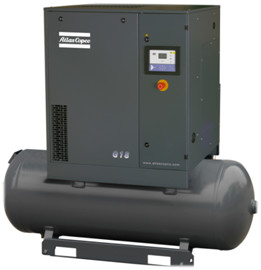 Kompresor powietrza śrubowego Atlas serii G kompaktowy ekonomiczny G15 15kw