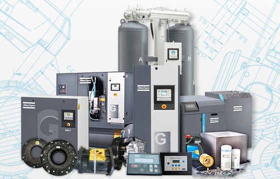 37kw Atlas GA 37 VSD +, Wstrzykiwacz powietrza z wtryskiem oleju