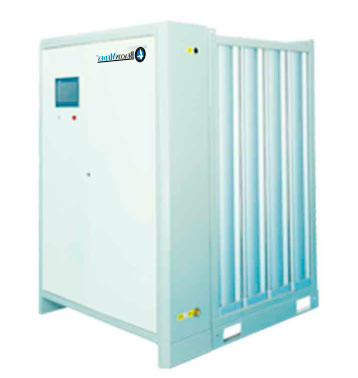 Zintegrowany generator tlenu Beacon Medaes PSA 756 kg Waga ISO 8573-1