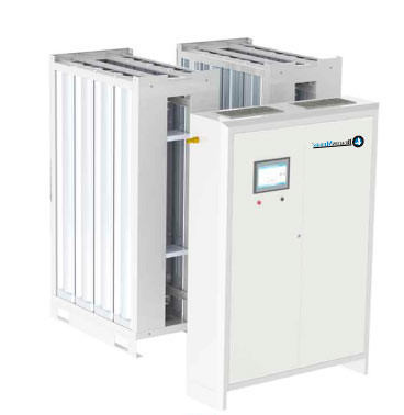 Generator tlenu typu PSA ze stopu aluminium 530 × 860 × 1780 mm Rozmiar
