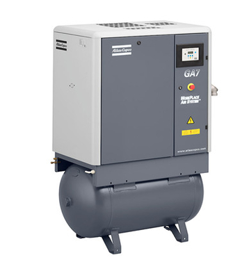 Kompresor powietrza z śrubą Atlas o mocy 11 kW GA11 VSD Wstrzyknięty olej