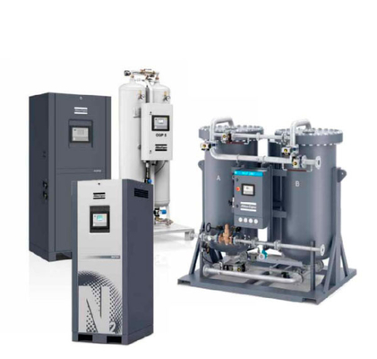 NGP900 N2 Generator Atlas 97.6x99.2x124.4 cali wymiary