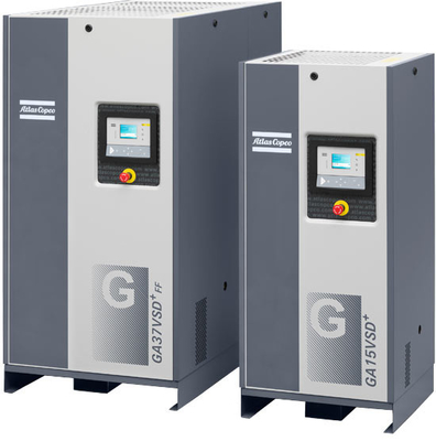 70kw Atlas GA 75+VSD, Atlas śruby kompresor powietrza Frequency Conversion