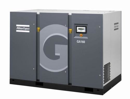 GA160+- GA250+ Atlas Screw Air Compressor 250kW 14 Bar 10 Bar Typ Niski poziom hałasu
