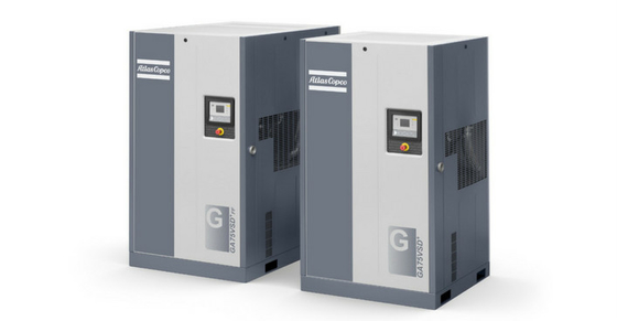 75kW Atlas Screw Air Compressor GA Series GA 75 73dB ((A) Poziom hałasu ISO 8573-1
