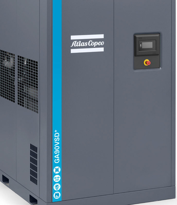Kompresor powietrza z śrubą Atlas GA75VSD+ FF 75kw Wbudowany suszarka