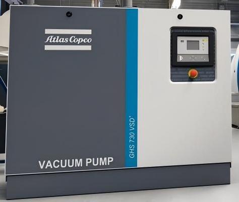 11 kW Węzłowa moc AC Pompy próżniowe GHS 730 VSD + z niskim poziomem hałasu 51-73 DB A i małym odciskiem stóp 900*1300*1100 mm