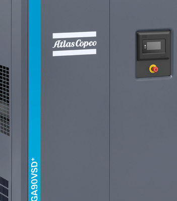 110kw Atlas Screw Air Compressor VSD Plus GA110VSD+ Materiał ze stopu aluminium